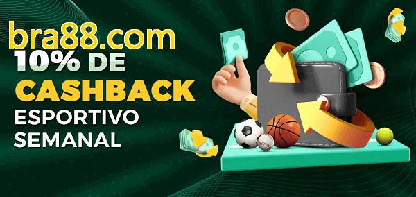 10% de bônus de cashback na bra88.com